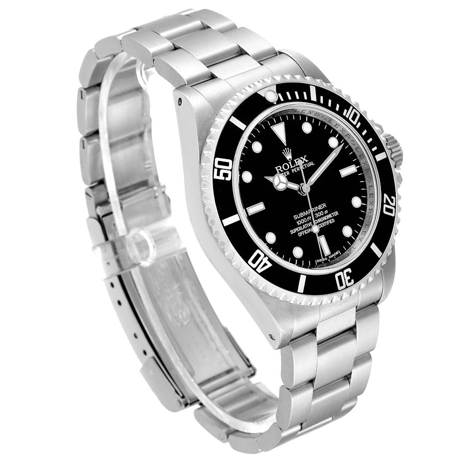 NOT FOR SALE Rolex Submariner No Date 40mm 4 Liner Steel Mens